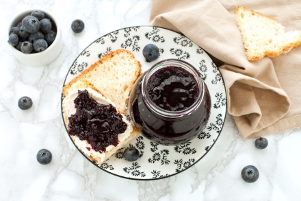 Preparazione Confettura di mirtilli - Fase 4 Preparazione Confettura di mirtilli - Fase 4