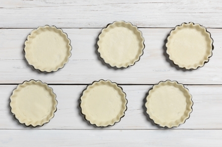 Preparazione Tartellette gratinate alle zucchine - Fase 2 Preparazione Tartellette gratinate alle zucchine - Fase 2