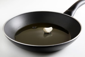 Preparazione Linguine di farro alle capesante, fagiolini e rapa rossa - Fase 1