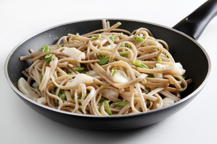 Preparazione Linguine di farro alle capesante, fagiolini e rapa rossa - Fase 4 Preparazione Linguine di farro alle capesante, fagiolini e rapa rossa - Fase 4