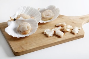 Preparazione Linguine di farro alle capesante, fagiolini e rapa rossa - Fase 3