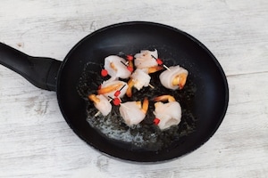 Preparazione Involtini di sogliola e mazzancolle - Fase 2