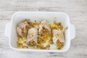 Preparazione Involtini di San Pietro al forno - Fase 2