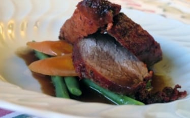 Maiale tandoori con verdure