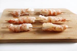 Preparazione Uramaki con gamberi e avocado - Fase 1