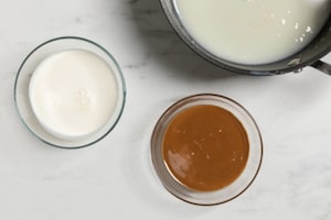 Preparazione Gelato alla nocciola - Fase 1