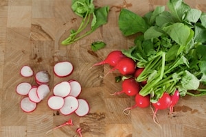 Preparazione Panino aringa e ravanelli - Fase 2