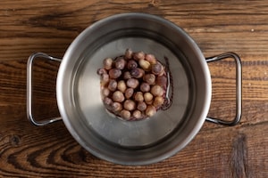 Preparazione Asparagi rosa e uova barzotte - Fase 2