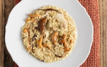 Risotto finferli e porcini
