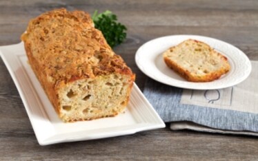 Torta di groviera e prosciutto cotto