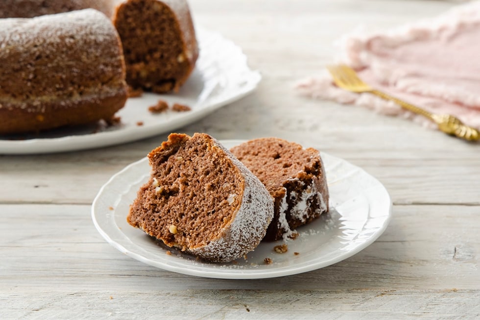 Ciambella di ricotta al cacao ricetta