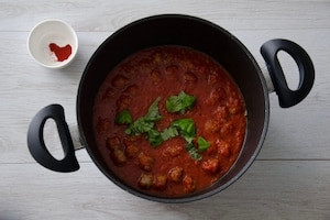Preparazione Gnocchetti sardi con pomodoro e salsiccia - Fase 2