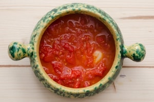 Preparazione Pappa al pomodoro - Fase 1