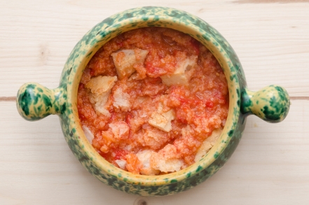 Preparazione Pappa al pomodoro - Fase 3 Preparazione Pappa al pomodoro - Fase 3