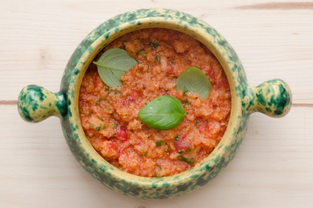 Preparazione Pappa al pomodoro - Fase 3 Preparazione Pappa al pomodoro - Fase 3
