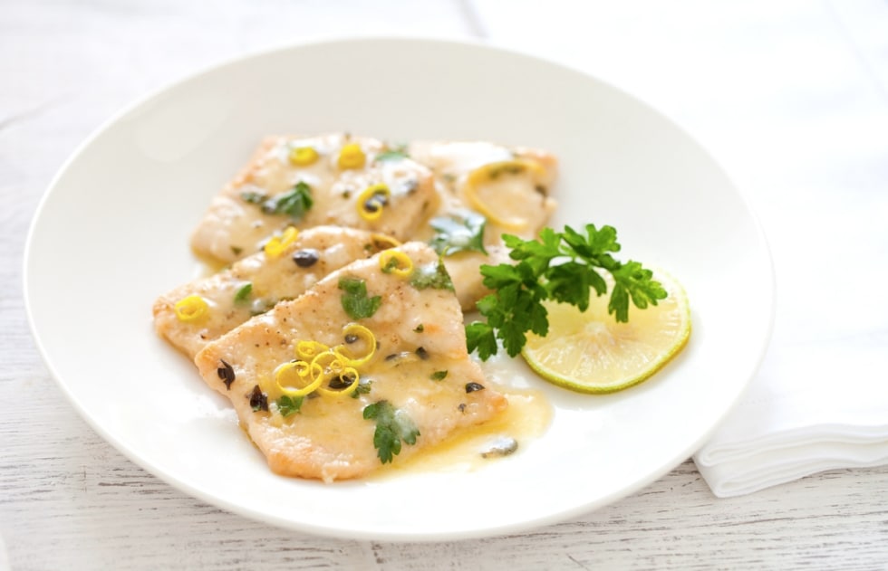 Scaloppine di tacchino al limone  ricetta