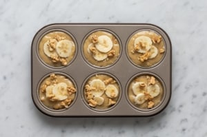 Preparazione Muffin alla banana - Fase 3