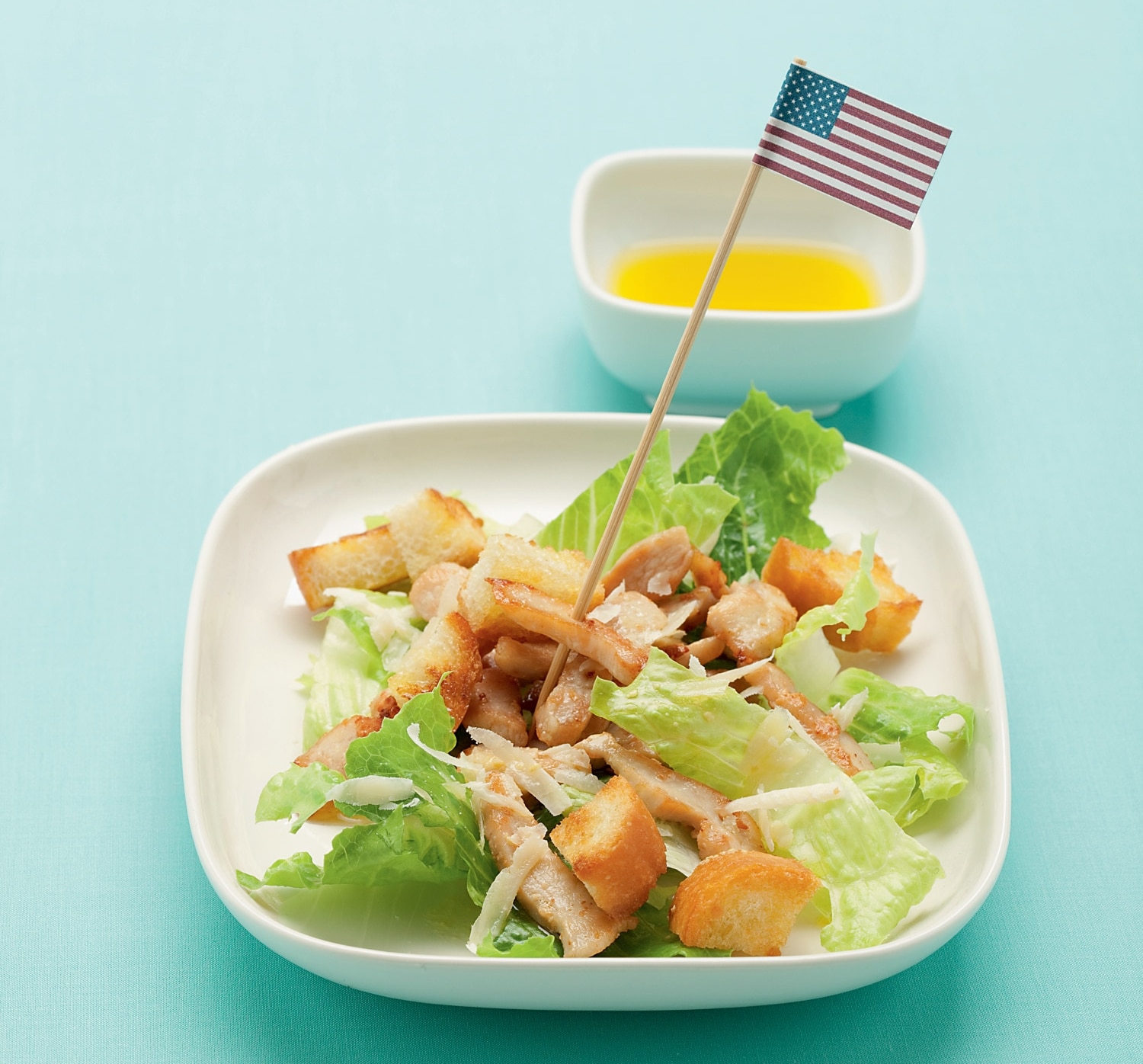 Caesar salad al pollo ricetta