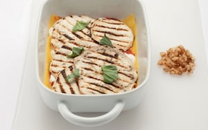 Preparazione Lasagne con melanzane, ricotta e basilico - Fase 3