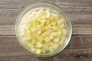 Preparazione Minestra di patate - Fase 1