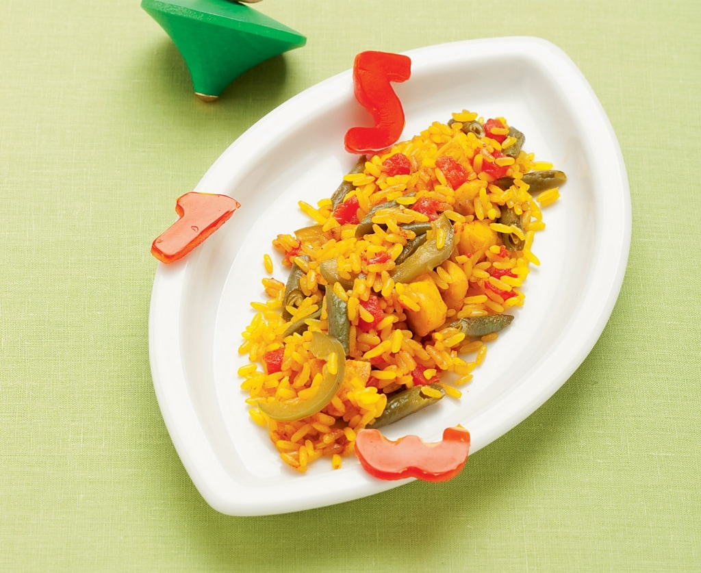 Ricetta Paella con verdure, pollo e coniglio Cucchiaio d'Argento