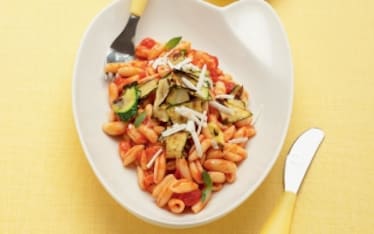 Pasta alla Norma con le zucchine