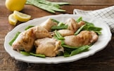 Pollo al limone e taccole