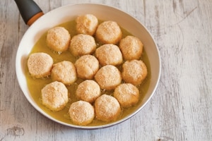 Preparazione Polpettine di baccalà - Fase 3