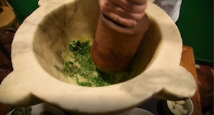 Preparazione Pesto alla genovese - Fase 3