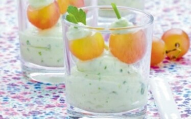 Chicchi d’uva ripieni al caprino