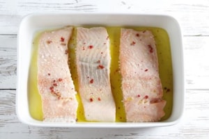 Preparazione Insalata di salmone fresco - Fase 2