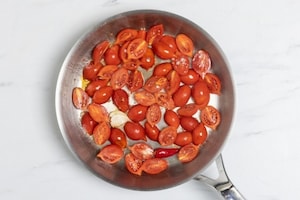 Preparazione Paccheri al sugo di calamari - Fase 2