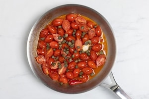 Preparazione Paccheri al sugo di calamari - Fase 2