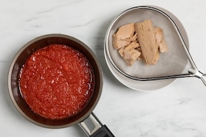 Preparazione Sugo di tonno - Fase 1