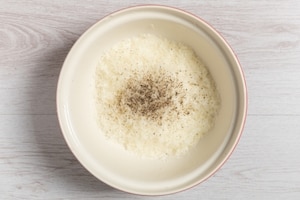 Preparazione Cacio e pepe - Fase 1