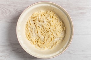 Preparazione Cacio e pepe - Fase 2