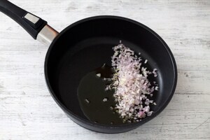 Preparazione Flan di piselli - Fase 1