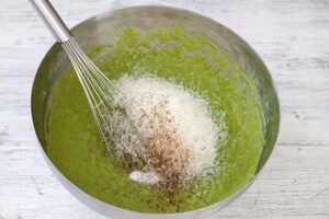 Preparazione Flan di piselli - Fase 4