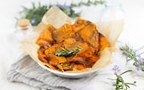 Chips di zucca al rosmarino
