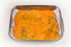 Preparazione Chips di zucca al rosmarino - Fase 2