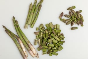 Preparazione Crema di asparagi - Fase 1