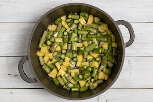 Preparazione Crema di asparagi - Fase 2