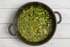 Preparazione Crema di asparagi - Fase 2