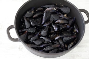 Preparazione Crema di carote e cozze - Fase 3