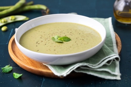 Preparazione Crema di fave - Fase 5 Preparazione Crema di fave - Fase 5