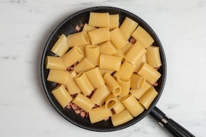 Preparazione Paccheri alla mortadella - Fase 3