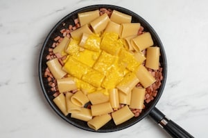 Preparazione Paccheri alla mortadella - Fase 3