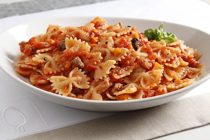 Farfalle alla salsiccia
