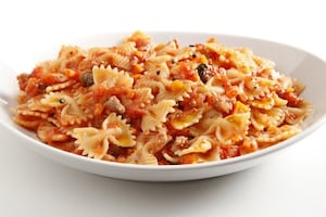 Preparazione Farfalle alla salsiccia - Fase 3