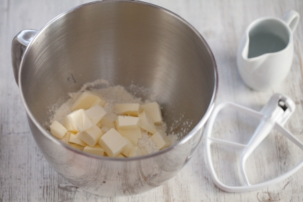 Preparazione Galette alla crema di zucca e fontina - Fase 1 Preparazione Galette alla crema di zucca e fontina - Fase 1